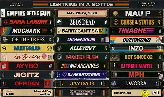 Lightning in a Bottle 2026 at Lightning In A Bottle, Buena Vista Lake